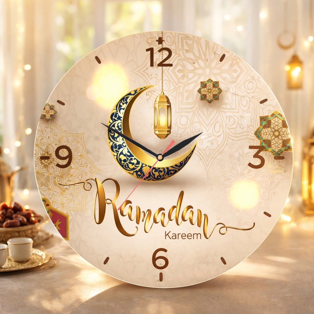 Ramadan Wall Clock